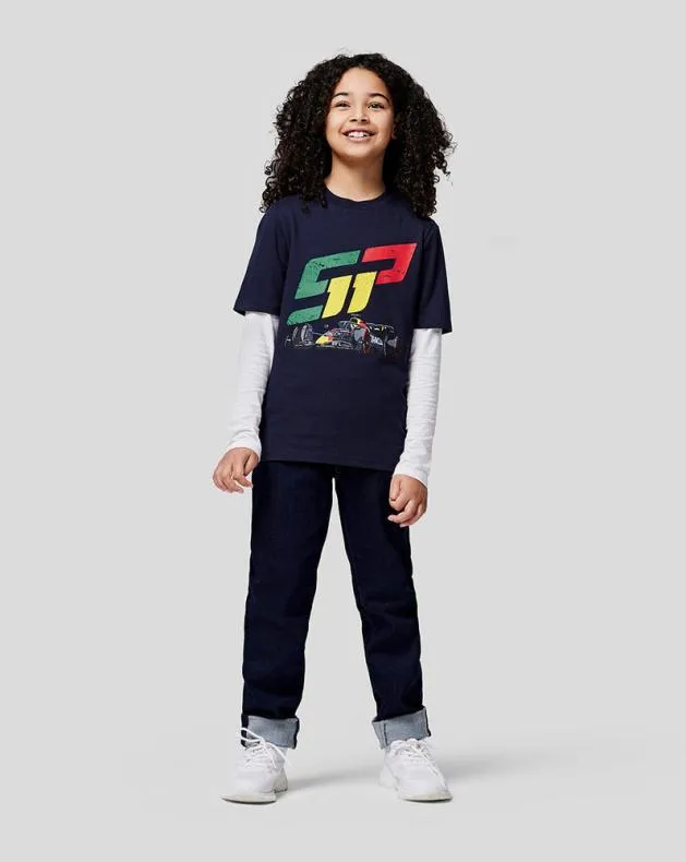 Junior Castore Junior Oracle Red Bull Racing S Checo Race Car Tee 8211 Night Sky