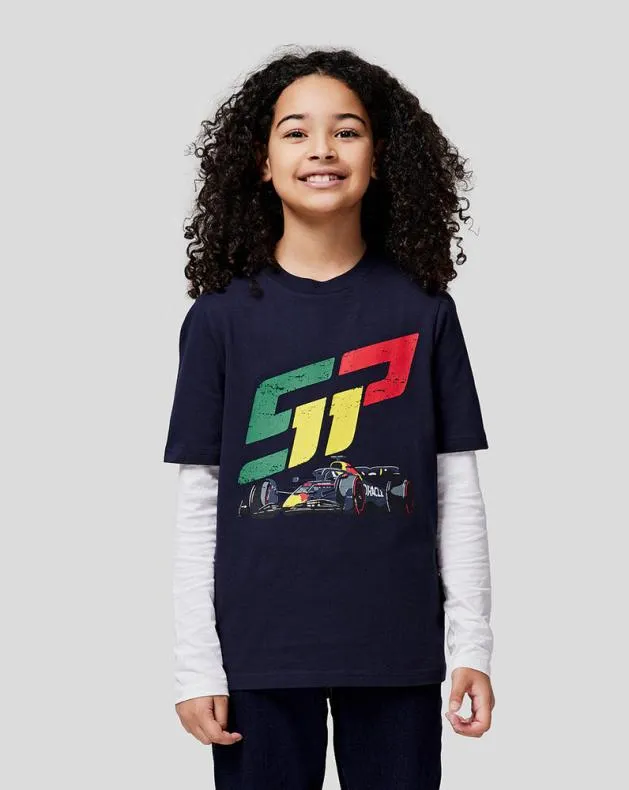Junior Castore Junior Oracle Red Bull Racing S Checo Race Car Tee 8211 Night Sky