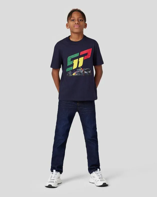 Junior Castore Junior Oracle Red Bull Racing S Checo Race Car Tee 8211 Night Sky