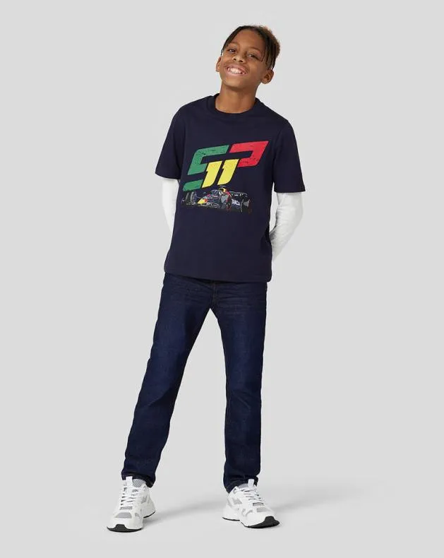 Junior Castore Junior Oracle Red Bull Racing S Checo Race Car Tee 8211 Night Sky