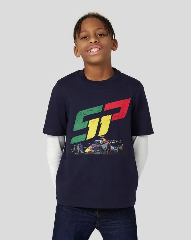 Junior Castore Junior Oracle Red Bull Racing S Checo Race Car Tee 8211 Night Sky