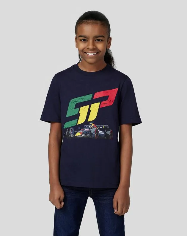 Junior Castore Junior Oracle Red Bull Racing S Checo Race Car Tee 8211 Night Sky