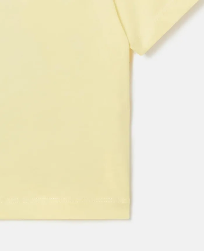 Kids Baby Boys Stella McCartney 039Build A Bap039 Stall TShirt Light Yellow