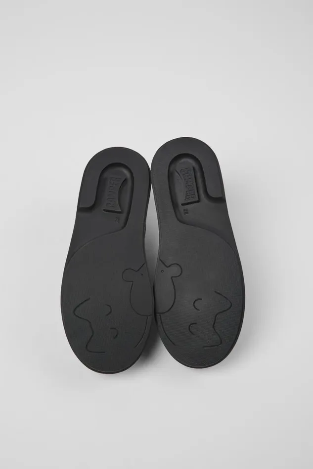 Kids Camper Ballerinas Twins Black Leather Mary Jane Shoes For Kids Kids Camper Ballerinas Twins Black Leather Mary Jane Shoes For Kids