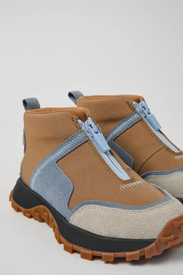 Kids Camper Boots Drift Trail Multicolor Textile And Leather Sneakers For Kids Kids Camper Boots Drift Trail Multicolor Textile And Leather Sneakers For Kids