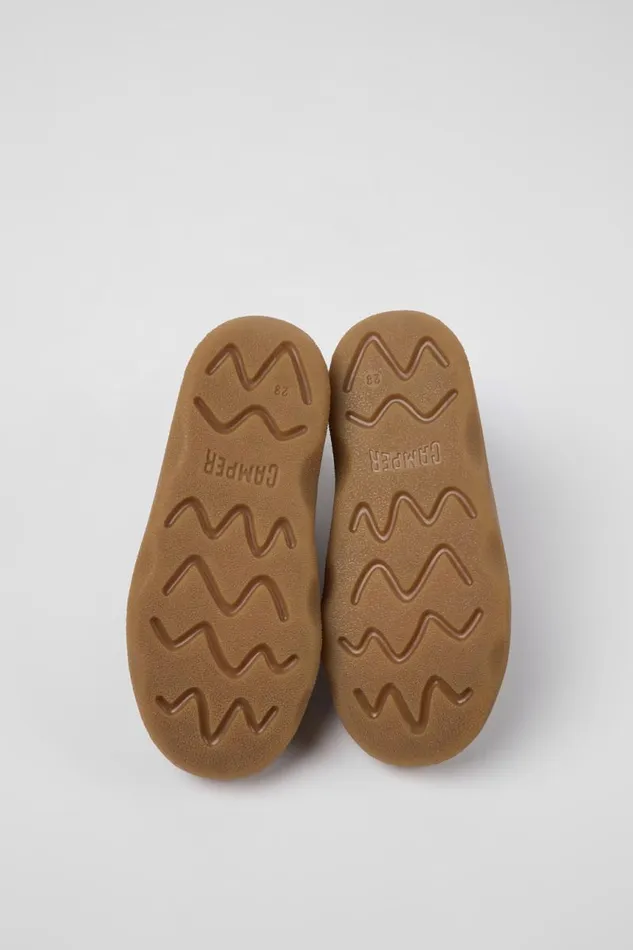 Kids Camper Boots Kiddo Brown Leather Ankle Boots For Kids Kids Camper Boots Kiddo Brown Leather Ankle Boots For Kids