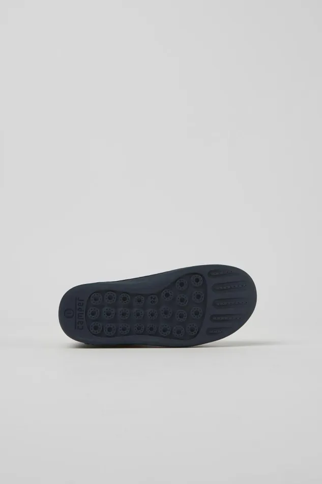 Kids Camper Boots Peu Touring Dark Blue Leather Sneakers Kids Camper Boots Peu Touring Dark Blue Leather Sneakers