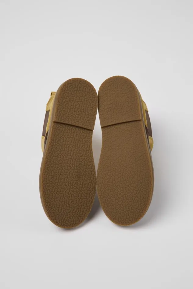Kids Camper Boots Savina Brown Nubuck And Leather Ankle Boots For Kids Kids Camper Boots Savina Brown Nubuck And Leather Ankle Boots For Kids