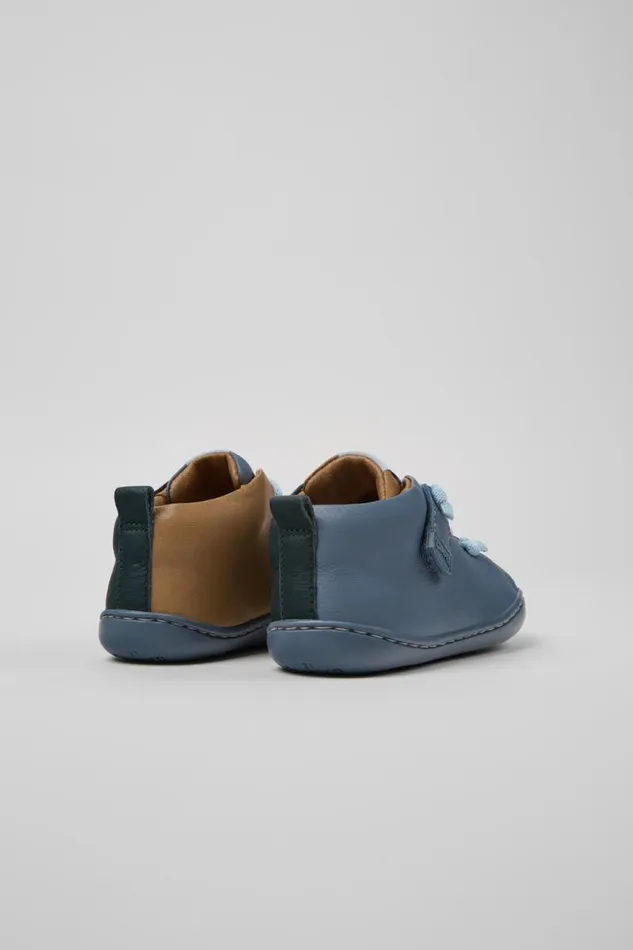 Kids Camper Boots Twins Multicolor Leather Shoes For Kids Kids Camper Boots Twins Multicolor Leather Shoes For Kids