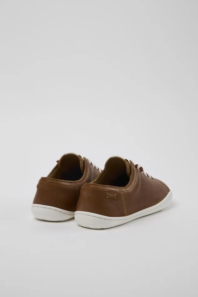 Kids Camper Casual Shoes Peu Brown Leather Kids039 Shoes Kids Camper Casual Shoes Peu Brown Leather Kids039 Shoes