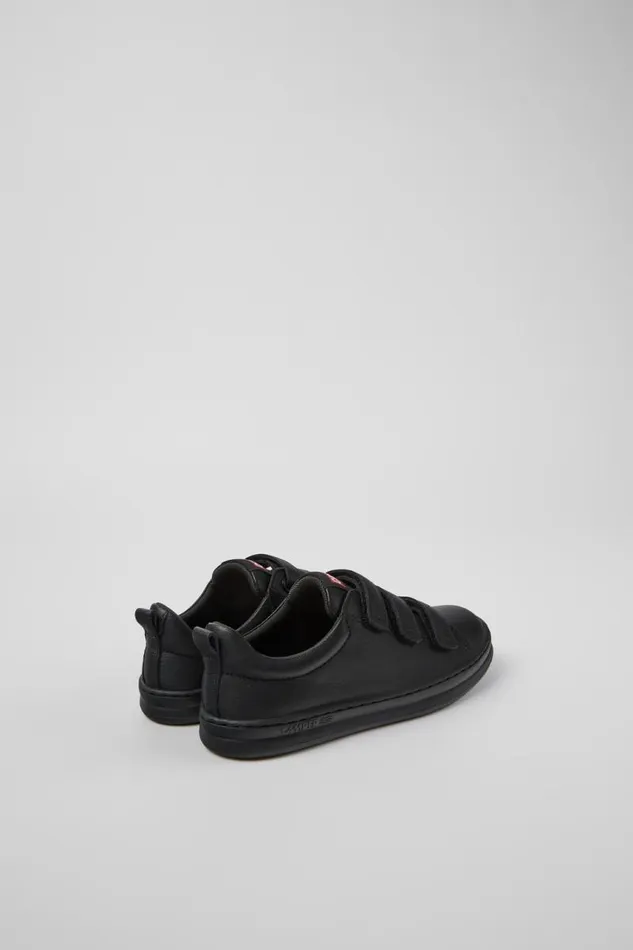 Kids Camper Sneakers Runner Black Leather And Textile Sneakers For Kids Kids Camper Sneakers Runner Black Leather And Textile Sneakers For Kids
