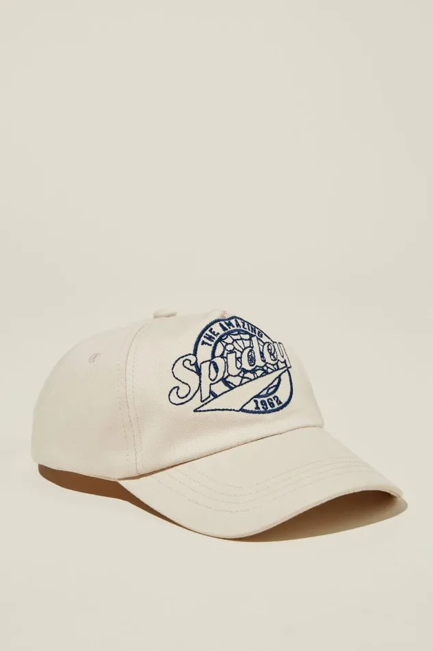 Kids Licensed Cap Lcn Mar Spidermanrainy Day Boys Cotton On Hats and Beanies