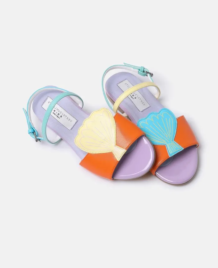 Kids Shoes And Bags Stella McCartney Seashell Sandals Multicolour