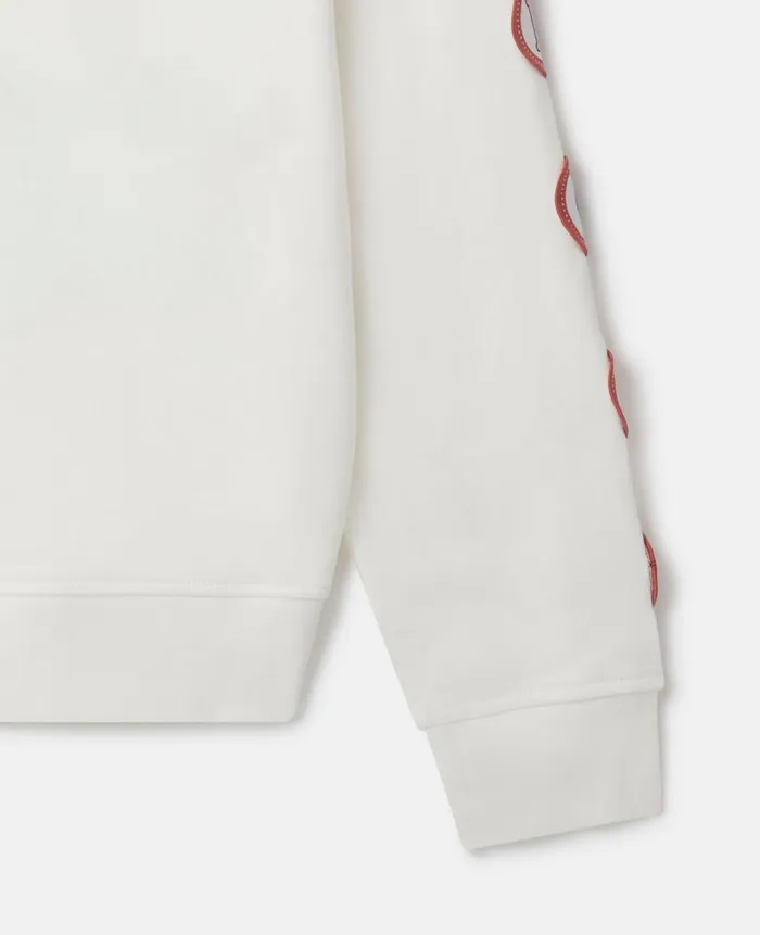 Kids Sweaters and Cardigans Stella McCartney I Love You Embroidered Sweatshirt I Love You