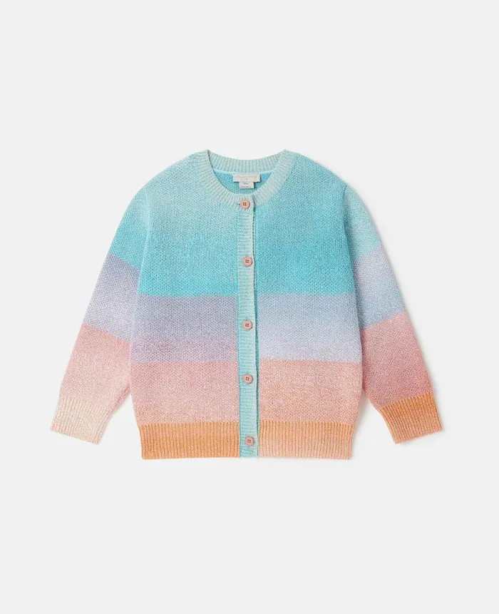 Kids Sweaters and Cardigans Stella McCartney Striped Cardigan Multicolour