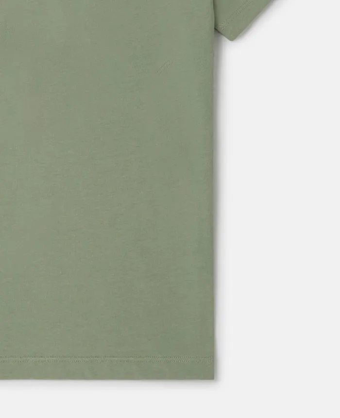 Kids TShirts And Sweatshirt Stella McCartney Fizzy Drink TShirt Green