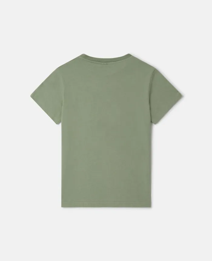 Kids TShirts And Sweatshirt Stella McCartney Fizzy Drink TShirt Green