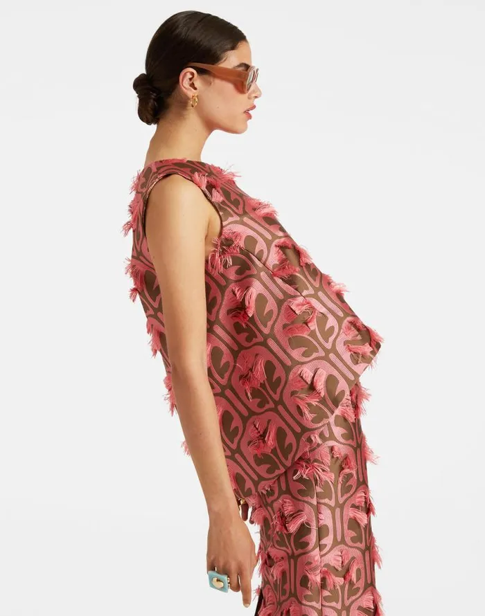 La Scala Top Grove Kakipink Women La Double J Shirts and Tops