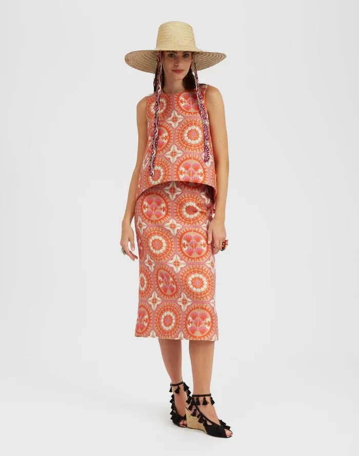 La Scala Top Sun Orange Women La Double J Shirts and Tops La Scala Top Sun Orange Women La Double J Shirts and Tops