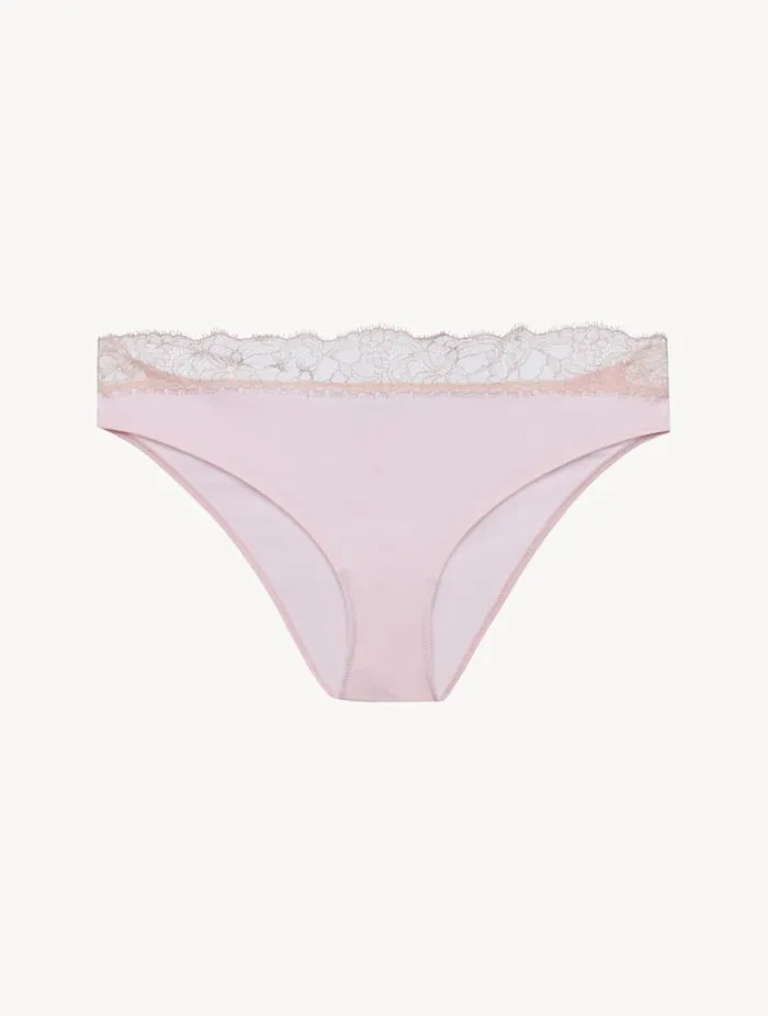 Lace Medium Brief In Pink Lingerie La Perla Midrise