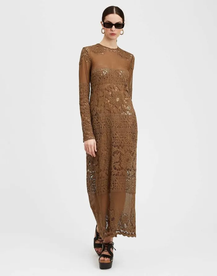 Lacey Swing Dress Military Green Women La Double J Dresses