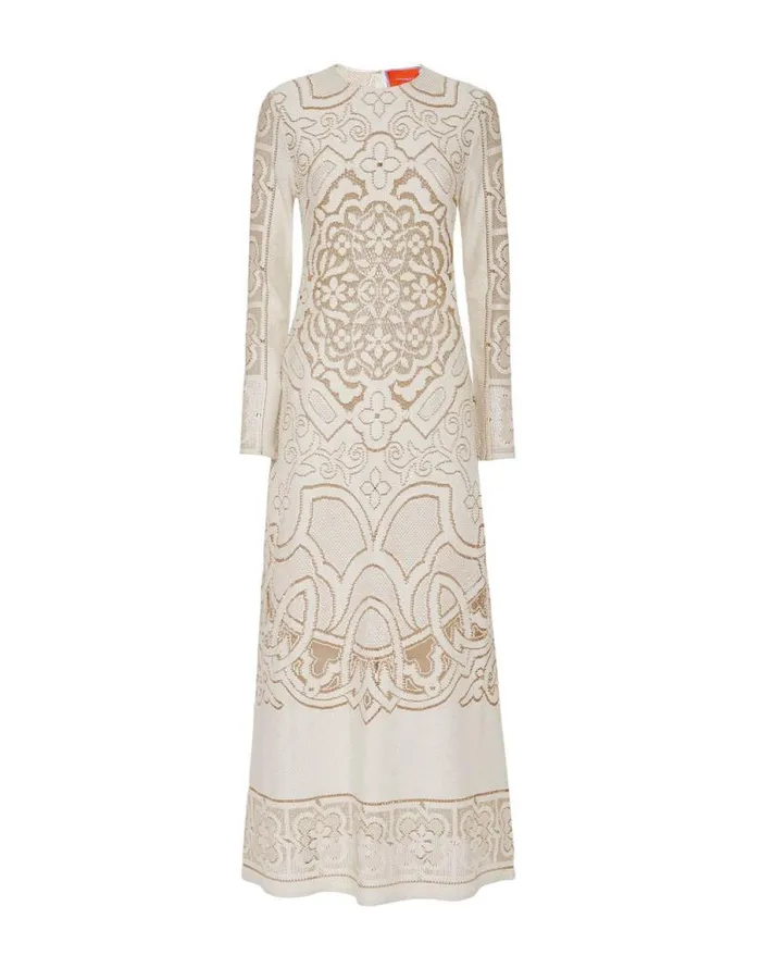 Lacey Swing Dress Solid White Smoke Women La Double J Dresses Lacey Swing Dress Solid White Smoke Women La Double J Dresses