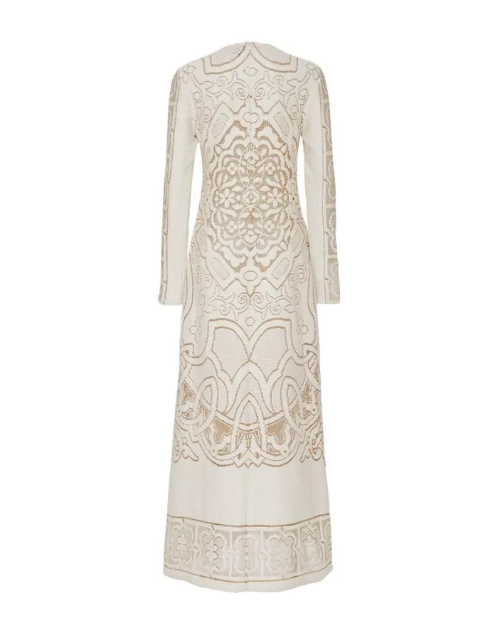 Lacey Swing Dress Solid White Smoke Women La Double J Dresses Lacey Swing Dress Solid White Smoke Women La Double J Dresses
