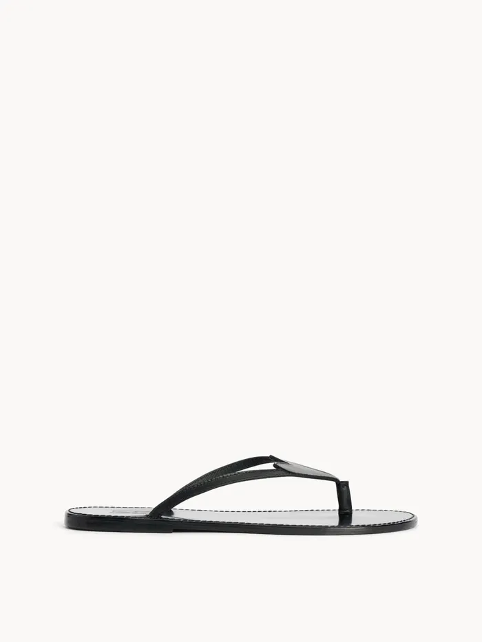 Ladina Leather Sandals Black Women By Malene Birger Shoes
