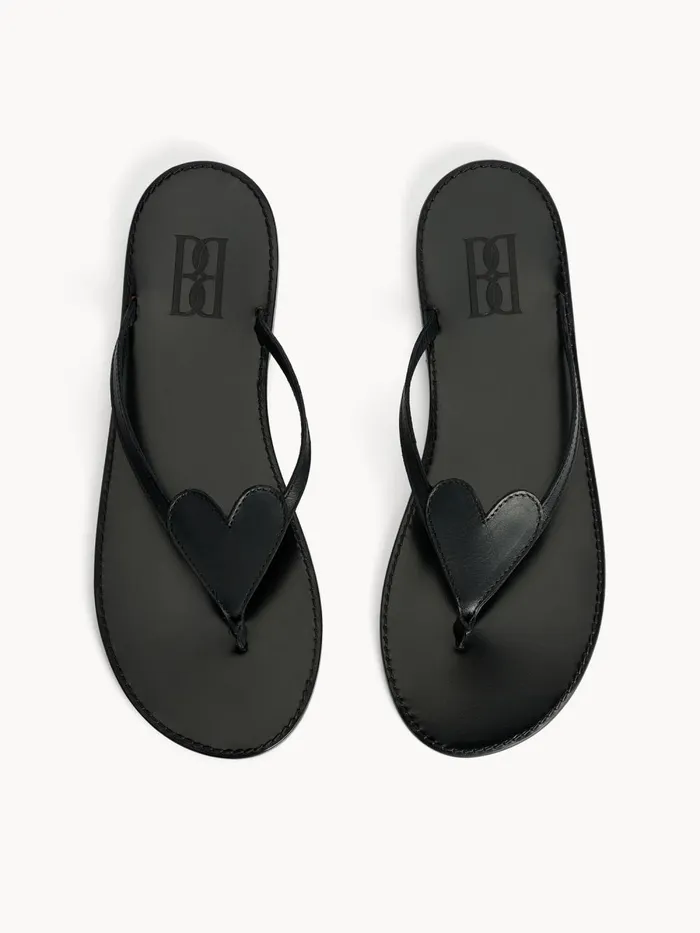 Ladina Leather Sandals Black Women By Malene Birger Shoes