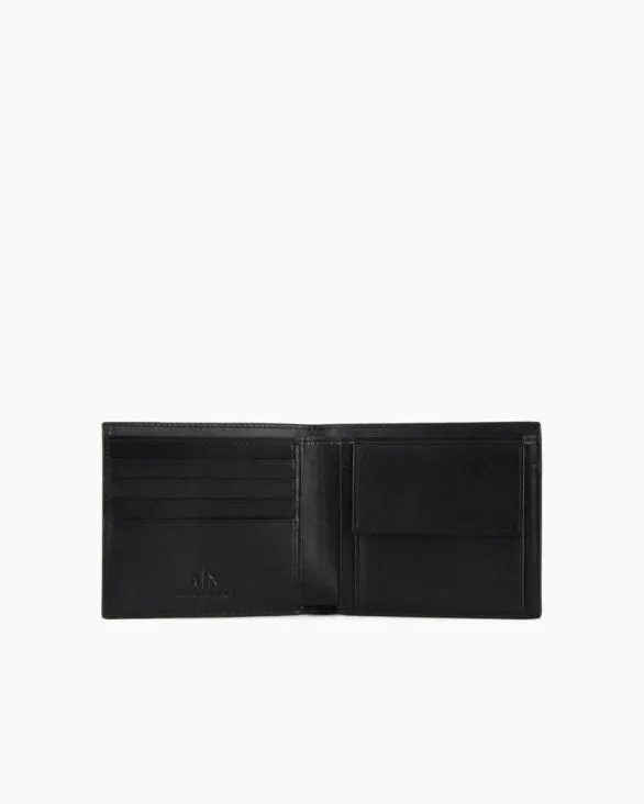 Leather Gift Set Black Men Armani Wallets And Small Leather Goods