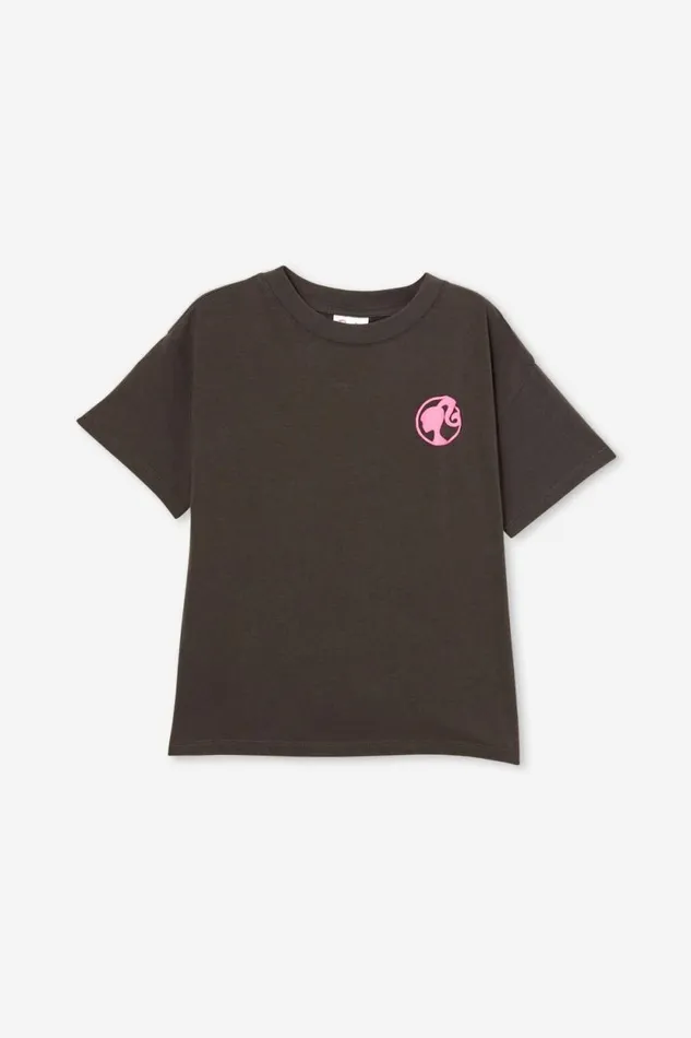 License Drop Shoulder Short Sleeve Tee Lcn Mat Barbie Dream Housephantom Girls Cotton On Tops and TShirts License Drop Shoulder Short Sleeve Tee Lcn Mat Barbie Dream Housephantom Girls Cotton On Tops and TShirts