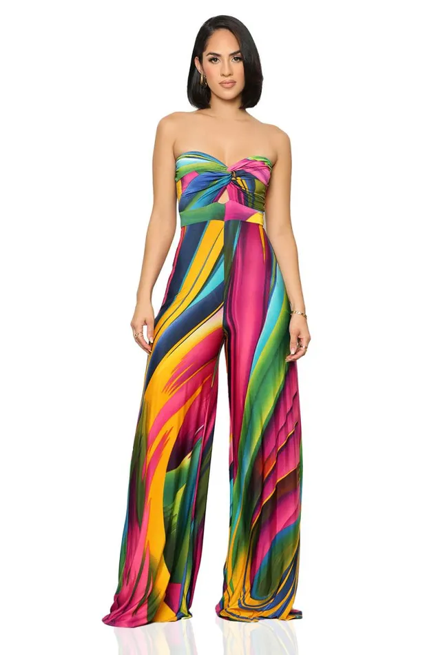 Lilly039s Kloset Jumpsuits and Rompers Women Zanti Twisted Top Jumpsuit