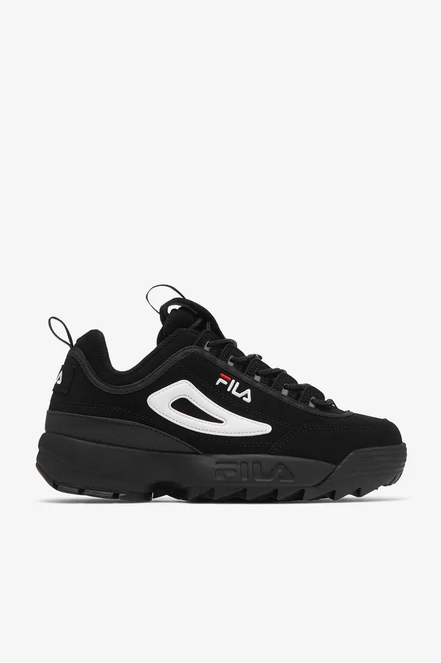 Little Kids 1053 Kids Fila Kids039 Disruptor 2 014 Black White Red