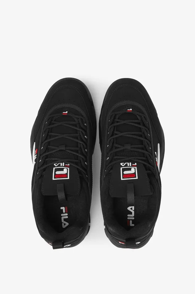 Little Kids 1053 Kids Fila Kids039 Disruptor 2 014 Black White Red