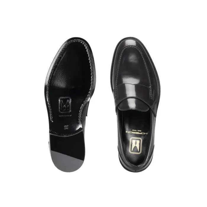 Loafers Men Moreschi FOR HIM 8211 Blue Grey Loafer
