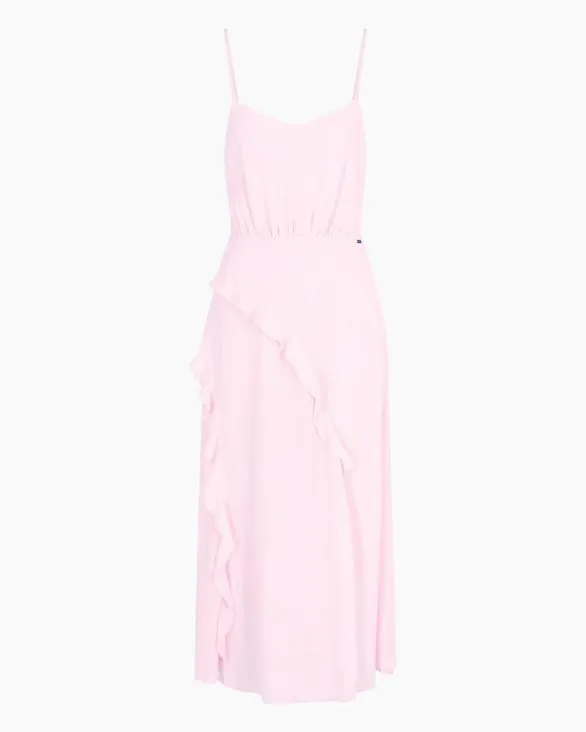 Long Dresses Pink Women Armani Dresses And Jumpsuits