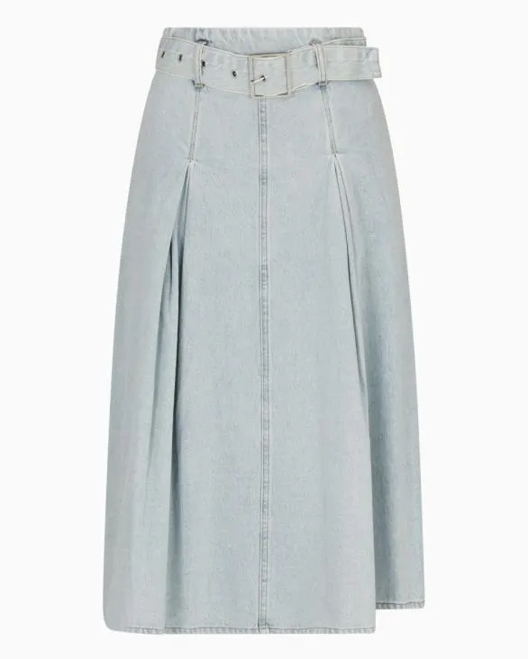 Long Skirts Blue Women Armani Bottoms And Skirts