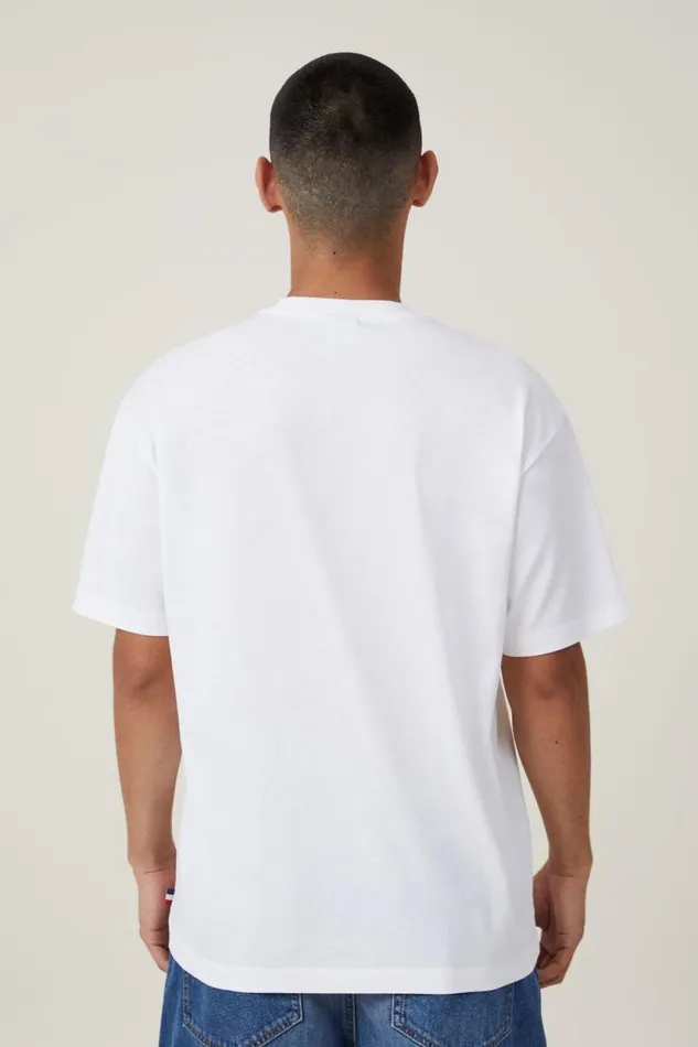 Loose Fit Art TShirt White I Love Paris Men Cotton On Tees and Tanks Loose Fit Art TShirt White I Love Paris Men Cotton On Tees and Tanks