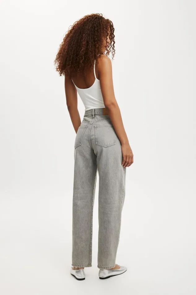 Loose Straight Jean Ash Grey Women Cotton On Pants Loose Straight Jean Ash Grey Women Cotton On Pants