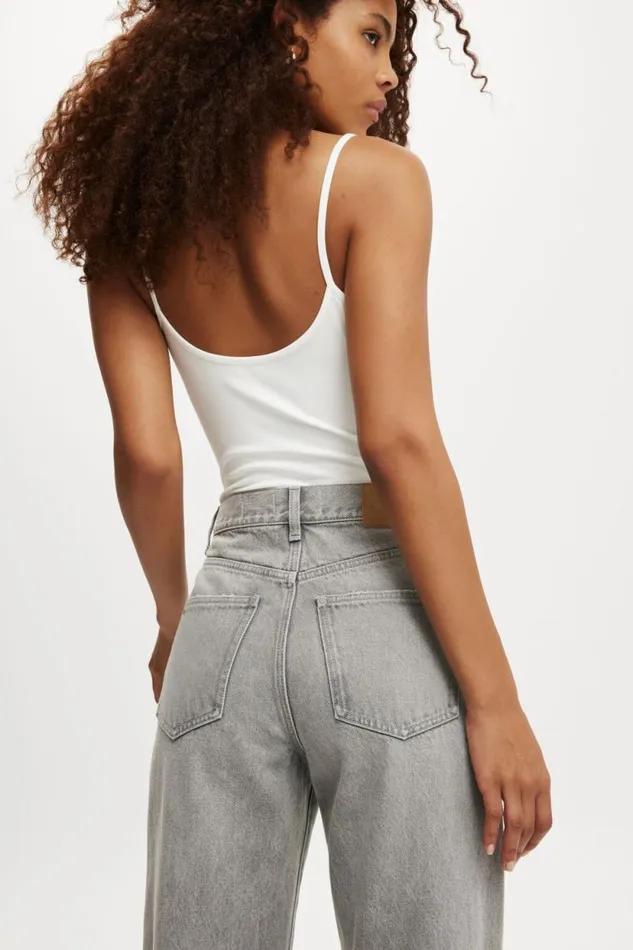 Loose Straight Jean Ash Grey Women Cotton On Pants Loose Straight Jean Ash Grey Women Cotton On Pants