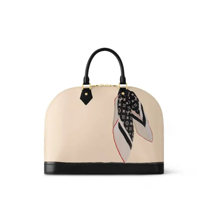 Louis Vuitton Alma Bag Louis Vuitton BeigeBlack M23598 Alma GM 8211 Louis Vuitton Handbag Store 8211 Women