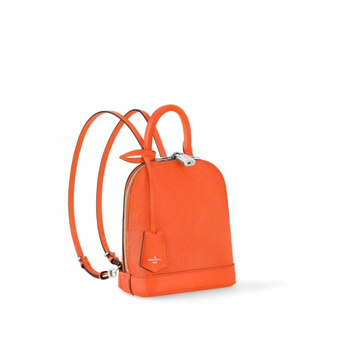 Louis Vuitton Backpacks Louis Vuitton M25104 Alma Backpack Orange 8211 Louis Vuitton Handbag Store 8211 Women