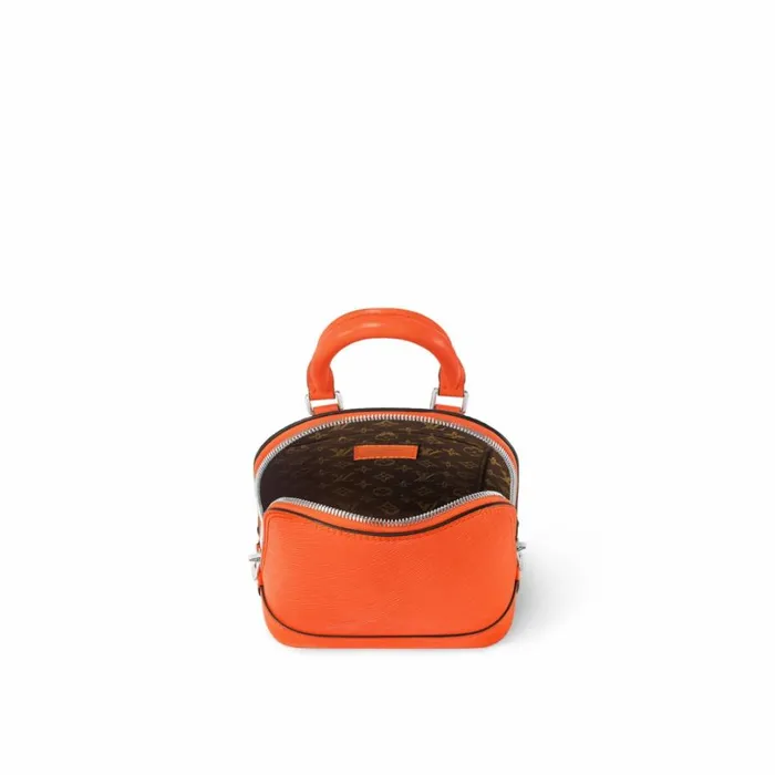 Louis Vuitton Backpacks Louis Vuitton M25104 Alma Backpack Orange 8211 Louis Vuitton Handbag Store 8211 Women