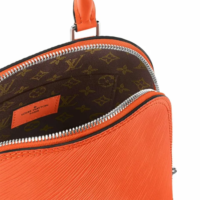 Louis Vuitton Backpacks Louis Vuitton M25104 Alma Backpack Orange 8211 Louis Vuitton Handbag Store 8211 Women