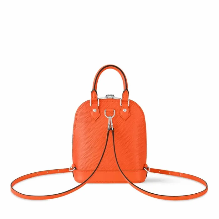 Louis Vuitton Backpacks Louis Vuitton M25104 Alma Backpack Orange 8211 Louis Vuitton Handbag Store 8211 Women