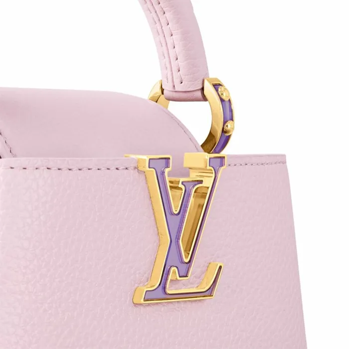 Louis Vuitton Capucines Bag Louis Vuitton M23326 LV SKI Capucines Mini Pearly Lilac 8211 Louis Vuitton Handbag Store 8211 Women