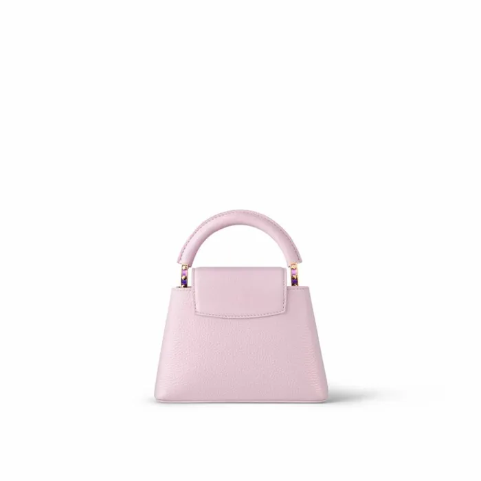 Louis Vuitton Capucines Bag Louis Vuitton M23326 LV SKI Capucines Mini Pearly Lilac 8211 Louis Vuitton Handbag Store 8211 Women