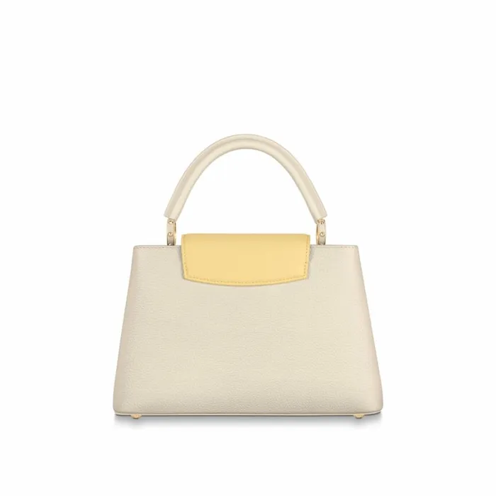 Louis Vuitton Capucines Bag Louis Vuitton M59883 Capucines MM Cream 8211 Louis Vuitton Handbag Store 8211 Women