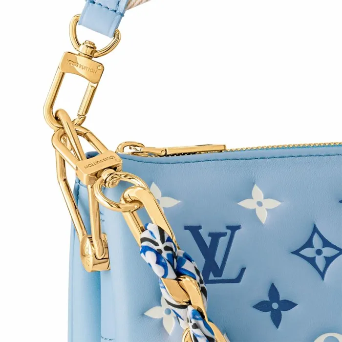 Louis Vuitton Coussin Bag Louis Vuitton M22953 Coussin PM Blue 8211 Louis Vuitton Handbag Store 8211 Women