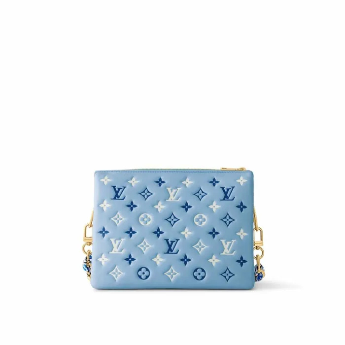 Louis Vuitton Coussin Bag Louis Vuitton M22953 Coussin PM Blue 8211 Louis Vuitton Handbag Store 8211 Women